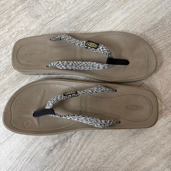 Keen Shoes Womens Size 9 Harvest Lightweight Flip Flop Sandals Outdoor - Picture 11 of 15